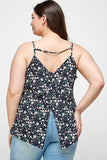 Plus Size, Ditsy Floral Print Cami Top FreckledFoxCompany