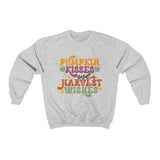 Pumpkin Kisses and Harvest Wishes Crewneck Sweatshirt! Fall Vibes! FreckledFoxCompany