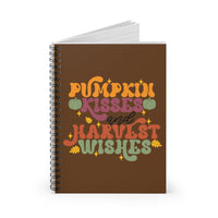 Pumpkin Kisses and Harvest Wishes Journal! Fall Vibes! FreckledFoxCompany