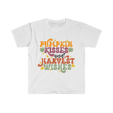 Pumpkin Kisses and Harvest Wishes Unisex Graphic Tee! Fall Vibes! FreckledFoxCompany