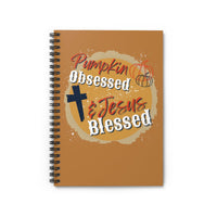 Pumpkin Obsessed Jesus Blessed Journal! Fall Vibes! FreckledFoxCompany