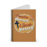 Pumpkin Obsessed Jesus Blessed Journal! Fall Vibes! FreckledFoxCompany