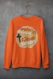 Pumpkin Obsessed Jesus Blessed Unisex Crewneck Sweatshirt! Fall Vibes! FreckledFoxCompany