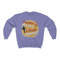 Pumpkin Obsessed Jesus Blessed Unisex Crewneck Sweatshirt! Fall Vibes! FreckledFoxCompany