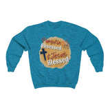 Pumpkin Obsessed Jesus Blessed Unisex Crewneck Sweatshirt! Fall Vibes! FreckledFoxCompany