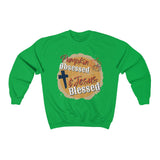 Pumpkin Obsessed Jesus Blessed Unisex Crewneck Sweatshirt! Fall Vibes! FreckledFoxCompany