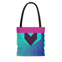 Purple Reflection Tote Bag! Accessories, Gym Tote Bag, Beach Tote Bag! FreckledFoxCompany