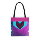 Purple Reflection Tote Bag! Accessories, Gym Tote Bag, Beach Tote Bag! FreckledFoxCompany
