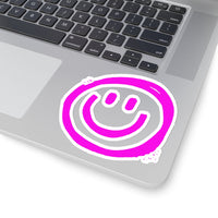 Purple Smile More Vinyl Sticker! FreckledFoxCompany