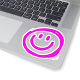 Purple Smile More Vinyl Sticker! FreckledFoxCompany