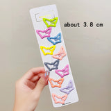 10pcs/set Cute Colorful Star Waterdrop Shape Hair Clips! Hair Accessories!