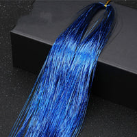 Sparkle Shiny Hair Tinsel Rainbow Silk Hair Extensions! Hair Accessories!