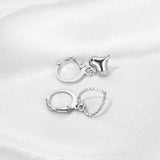 Love, Heart, Circle, Drop Small Earrings Set for Women!