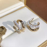 Engagement Enamel Cute Heart Stud Earrings!