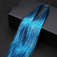 Sparkle Shiny Hair Tinsel Rainbow Silk Hair Extensions! Hair Accessories!