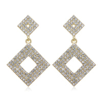 New Luxury Rhinestone Crystal Long Tassel Earrings!