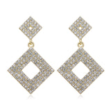 New Luxury Rhinestone Crystal Long Tassel Earrings!