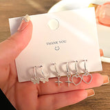 Love, Heart, Circle, Drop Small Earrings Set for Women!