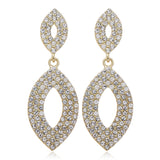 New Luxury Rhinestone Crystal Long Tassel Earrings!