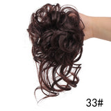 Beauty Elastic Band With Hair Messy Hair Bun Scrunchie! Hair Accessories!