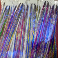 Sparkle Shiny Hair Tinsel Rainbow Silk Hair Extensions! Hair Accessories!