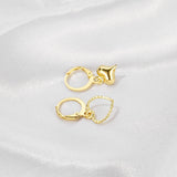 Love, Heart, Circle, Drop Small Earrings Set for Women!