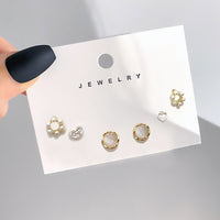 Love, Heart, Circle, Drop Small Earrings Set for Women!