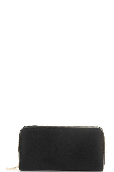 Shiny Color Zipper Wallet FreckledFoxCompany