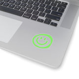 Smile More Green Vinyl Sticker! FreckledFoxCompany