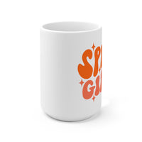 Spice Girl Retro Inspired Jumbo Ceramic Mug 15oz! Fall Vibes! FreckledFoxCompany