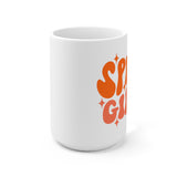 Spice Girl Retro Inspired Jumbo Ceramic Mug 15oz! Fall Vibes! FreckledFoxCompany