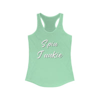 Spin Junkie Women's Racerback Tank Top! Activewear! FreckledFoxCompany