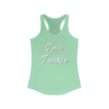 Spin Junkie Women's Racerback Tank Top! Activewear! FreckledFoxCompany