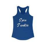 Spin Junkie Women's Racerback Tank Top! Activewear! FreckledFoxCompany