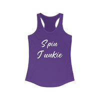 Spin Junkie Women's Racerback Tank Top! Activewear! FreckledFoxCompany