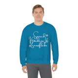 Spread Kindness Like Snowflakes Unisex Crewneck Sweatshirt! Winter Vibes FreckledFoxCompany