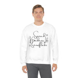 Spread Kindness Like Snowflakes Unisex Crewneck Sweatshirt! Winter Vibes FreckledFoxCompany