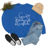 Spread Kindness Like Snowflakes Unisex Crewneck Sweatshirt! Winter Vibes FreckledFoxCompany