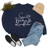 Spread Kindness Like Snowflakes Unisex Crewneck Sweatshirt! Winter Vibes FreckledFoxCompany