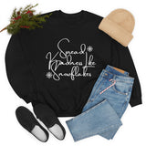 Spread Kindness Like Snowflakes Unisex Crewneck Sweatshirt! Winter Vibes FreckledFoxCompany