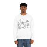 Spread Kindness Like Snowflakes Unisex Crewneck Sweatshirt! Winter Vibes FreckledFoxCompany