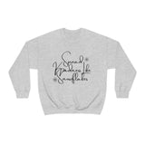 Spread Kindness Like Snowflakes Unisex Crewneck Sweatshirt! Winter Vibes FreckledFoxCompany