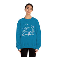 Spread Kindness Like Snowflakes Unisex Crewneck Sweatshirt! Winter Vibes FreckledFoxCompany