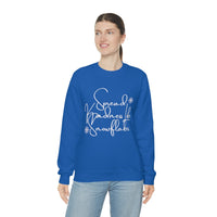 Spread Kindness Like Snowflakes Unisex Crewneck Sweatshirt! Winter Vibes FreckledFoxCompany