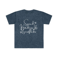 Spread Kindness Like Snowflakes Unisex Graphic Tees! Winter Vibes FreckledFoxCompany