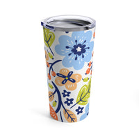 Spring Floral Tumbler 20oz! Drinkware, Tumblers! FreckledFoxCompany