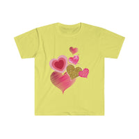 Stacking Hearts Graphic Tees! Unisex, Ultra Soft, 100% Cotton! FreckledFoxCompany