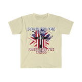 Stand For The Flag Kneel For The Cross Graphic Tees! Independence Day! FreckledFoxCompany