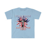 Stand For The Flag Kneel For The Cross Graphic Tees! Independence Day! FreckledFoxCompany