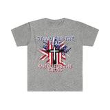 Stand For The Flag Kneel For The Cross Graphic Tees! Independence Day! FreckledFoxCompany